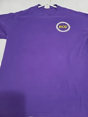 GILDAN ECU/EAST CAROLINA UNIVERSITY PIRATES Camiseta Púrpura Manga Corta; Talla M Foto 1 de 4