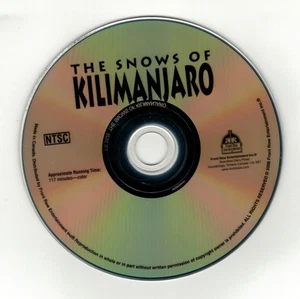 The Snows of Kilimanjaro (DVD disc) 1952 Gregory Peck, Susan Hayward - Picture 1 of 1