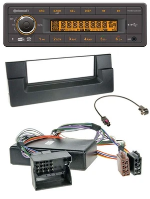 Continental Bluetooth MP3 USB DAB Autoradio für BMW X5 E53 5er E39 Aktivsystem Q - Bild 1 von 4