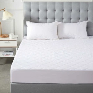 Soho Collection Quilted Microfibre Fitted Mattress Protector 38cm Wall by Ala... - Imagen 1 de 7