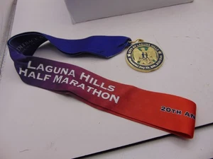 Laguna Hills Half Marathon Medal USMC Dark Horse Battalion 2018 Finisher 20Th - Picture 1 of 9