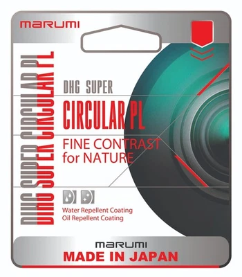 Marumi DHG Super Circular Polarising Filter For Outside Photography 82mm - Image 1 of 4