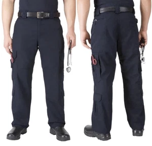 5.11 Tactical Men’s 34x36 Taclite EMS Pant Dark Navy Ripstop Pockets Utility - Picture 1 of 24