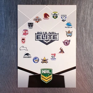 2015 NRL Elite Base Card #161 Emblems 16 Teams - Picture 1 of 2