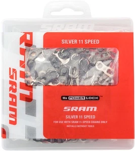 SRAM PowerLock for 11-speed, Silver, Bulk 50 Pack - Picture 1 of 2