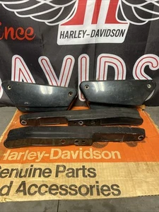OEM Harley FXR Fender Struts 59500-81 59501-81 FXRS FXRP Side Covers Super Glide - Picture 1 of 19
