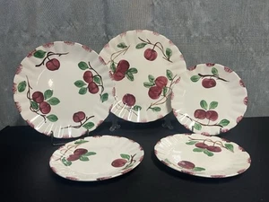 Blue Ridge Southern Potteries Otoño Manzana Lote de 5 Piezas Cena, Almuerzo, Pan - Imagen 1 de 8