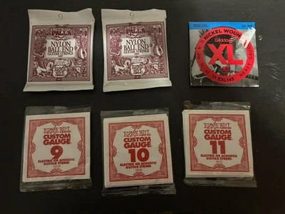 批量吉他弦 Xl Ernie Ball Ernesto Palla。 全新。 Bb6 — 第 1/2 张图片