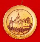Castelul Bran 1377-Holzteller-Rumänien-Draculas Schloss-Vlad der Pfähler
