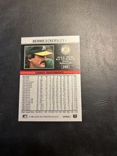 C53c Dennis Eckersley #285 Oakland A’s Athletics 1991 Leaf