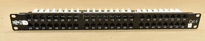 TRIPP-LITE N052-048-1U 48-Port 1U Rack-Mount High-Density 110-Type Patch Panel - Image 1 of 4