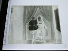 One Early 1900S Antique Glass Negative, Newport, Me, "Misc. People #142 Two Girl
