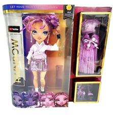 Rainbow High Lila Yamamoto- Mauve Purple Fashion Doll. 2 Designer Outfits to Mix