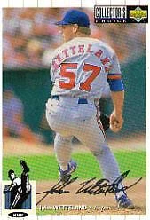1994 Collector's Choice Silver Signature #410 John Wetteland - NM-MT - Image 1 of 2