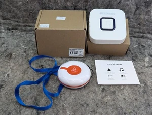 Retekess Wireless Calling System Pager TH102 - Wall Reciever & Call Pager (H2) - Picture 1 of 14