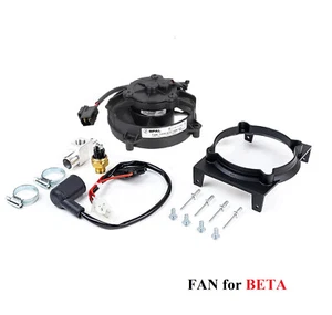 ORIGINALE KIT FAN per BETA RR  2 + 4 TEMPI VENTOLA RADIATORE ANNO 2010 - 2019 - Picture 1 of 12