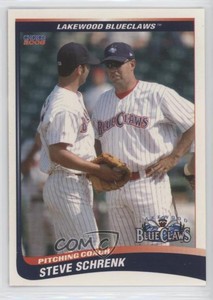 2006 Choice Lakewood Blueclaws Steve Schrenk #28