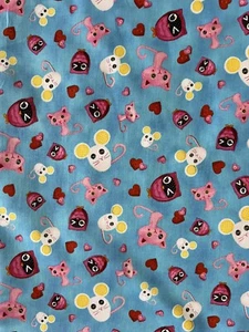 Lalaloopsy Cute as a Button Quilting Cotton Fabric 42” X 36” - Picture 1 of 4