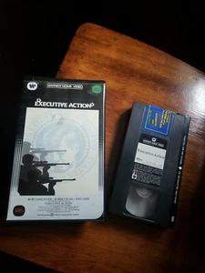 Executive Action (VHS, 1973) Burt Lancaster Big Case Blockbuster Video Rental - Picture 1 of 10