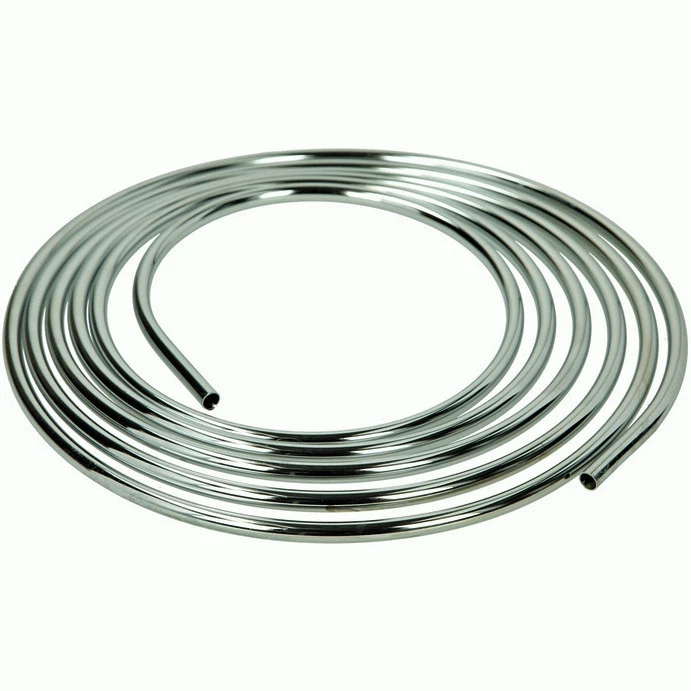 Tubo di Rame Cromato 8/10/12 MM Su 5m Rotoi Rubinetteria Tubo - Immagine 1 di 1