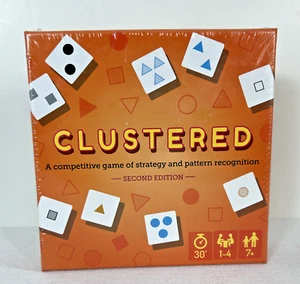 CLUSTERED: Competitive Game of Strategy and Pattern Recog., 2nd Ed. Sculpin, NEW - Imagen 1 de 7