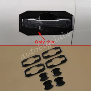 For Toyota Tundra 2022-2023 Black Exterior Door Bowl Cup Cover Trims Accessories - Picture 1 of 5