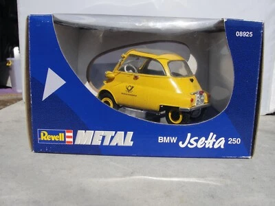 REVELL  METAL DIECAST BMW JSETTA 250 YELLOW  08925   1:18 SCALE NEW BOXED - Image 1 of 4