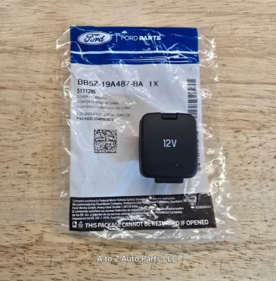 NEW 2011-2017 Ford F150, Expedition Console Power Outlet Cap / Cover, OEM - Изображение 1 из 4