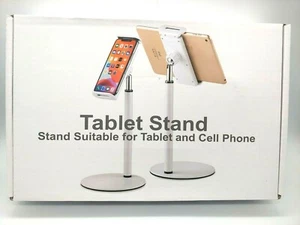 Adjust Posture Tablet And Cell Phone Stand 360 Degree Rotating Metal Base - Picture 1 of 7