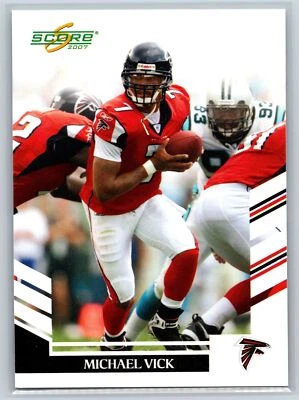 2007 Score #70 Michael Vick Atlanta Falcons - Image 1 of 2