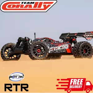 Team Corally Syncro 2WD 1/8 4S Brushless Buggy RTR rot Bashing RC Auto Elektro - Bild 1 von 22