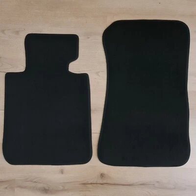 Alfombrillas delanteras coche BMW 1 E87 2004-2012 impermeables terciopelo alfombras forros nuevas Foto 1 de 4