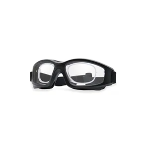 Body Specs - PRO-2000 BLACK CLEAR - Indestructible Frame with Shatterproof Lens - Picture 1 of 1