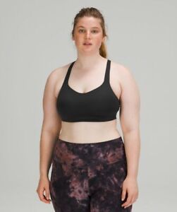 Lululemon Adapt and Align sports bra Black Light support Size 36E New+Tags