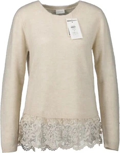 ¡NUEVO! Suéter de mujer VILA, beige, talla M - Imagen 1 de 10
