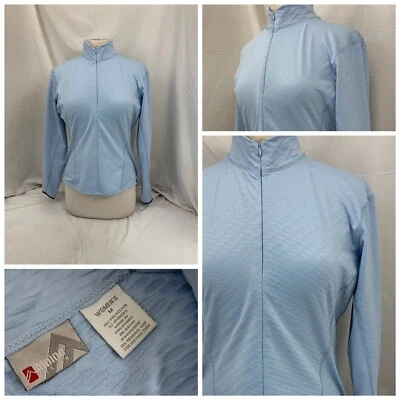 Pullover Alpine 1/2 Cremallera M Azul Manga Larga Poliéster Elastizado YGI W1-185 Foto 1 de 4