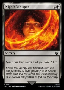 MTG - NIGHT'S WHISPER - Lord of the Rings Co (C) - Picture 1 of 1