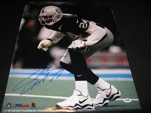 Charles Woodson Oakland Raiders Signed 16x20 Photo PSA - Picture 1 of 2