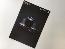 FUJIFILM X-Pro3 Camera & Lens Japanese Catalog Published in July 2021 from Japan