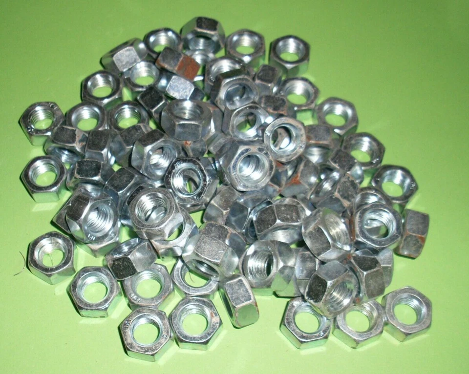 WÜRTH 87 Stück Sechskantmuttern  DIN 934 verzinkt M12 Stahl - Bild 1 von 2