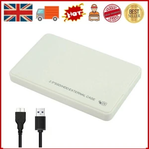 Slim 2.5" Hard Drive SSD Enclosure USB 3.0 To SATA External HDD Caddy Case NEW - Picture 1 of 4