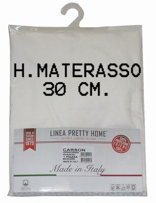 Cotton Double Mattress Cover Size 180x200cm Mattress Height 30cm