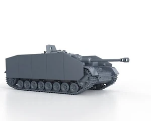 WWII GERMAN STUG IV Schutzen - 1/48 1/56 1/72 1/87 1/100 3D Print Resin Model - Picture 1 of 4