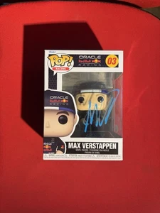 Max Verstappen Signed Autographed Oracle RedBull Racing F1 Funko Pop JSA Coa - Picture 1 of 3