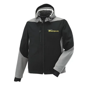 Polaris Black Mens Softshell Jacket BLACK SIZE LARGE 286055306 - Picture 1 of 4