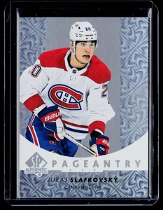 Juraj Slafkovsky 2022-23 SP Authentic Pageantry Red #P-61 ROOKIE Canadiens - Bild 1 von 3