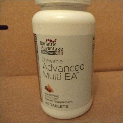Ventaja Bariátrica Masticable Avanzado Multi EA, Multivitamínico Diario de Alta Potencia Foto 1 de 3