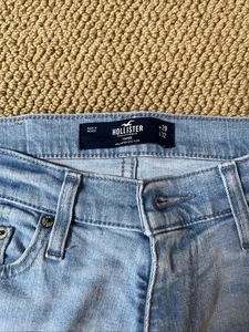 Hollister Jeans Größe W29 L32 Herren Slim Taper Epic Flex Mid Rise Blau Denim - Bild 1 von 4