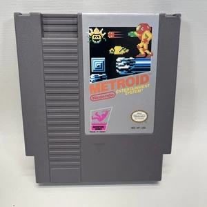 1987 Nintendo NES Game Metroid Video Game Cartridge  - Picture 1 of 9