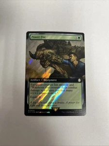 Power Fist Extended Art Surge Foil MTG - Picture 1 of 10